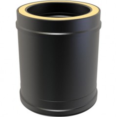 Twin Wall Pipe 250mm dia 150mm - Black